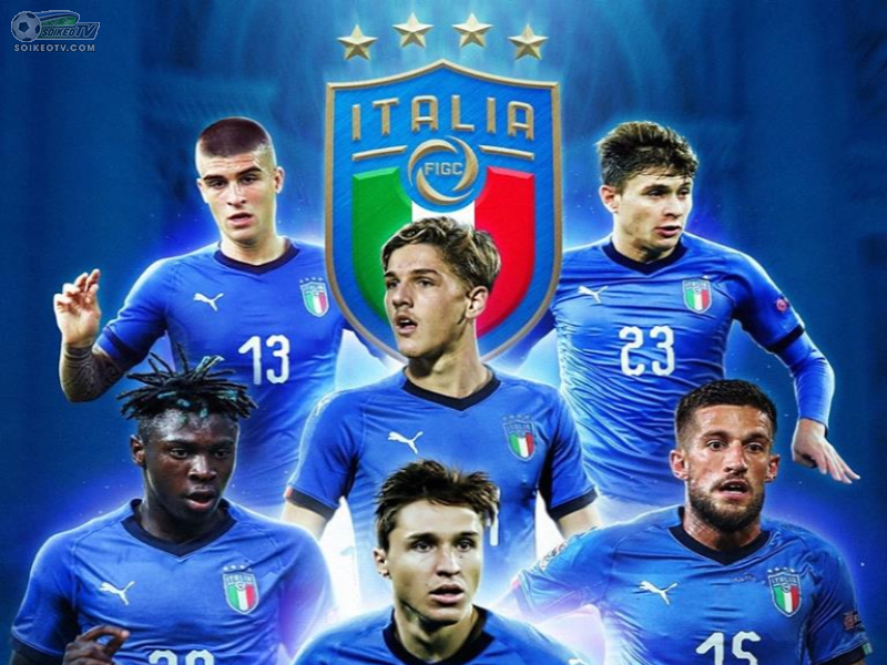 Biệt danh của đội tuyển Ý: Đội hình bất bại với nhiều siêu sao lớn